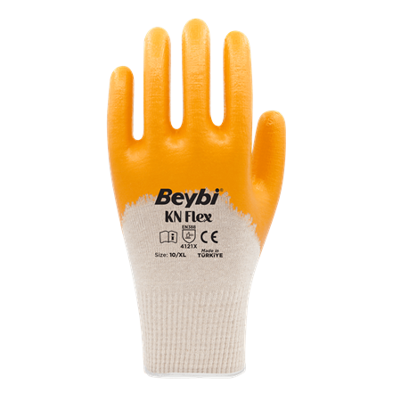 KN Flex Nitril Kaplı Pamuk Eldiven